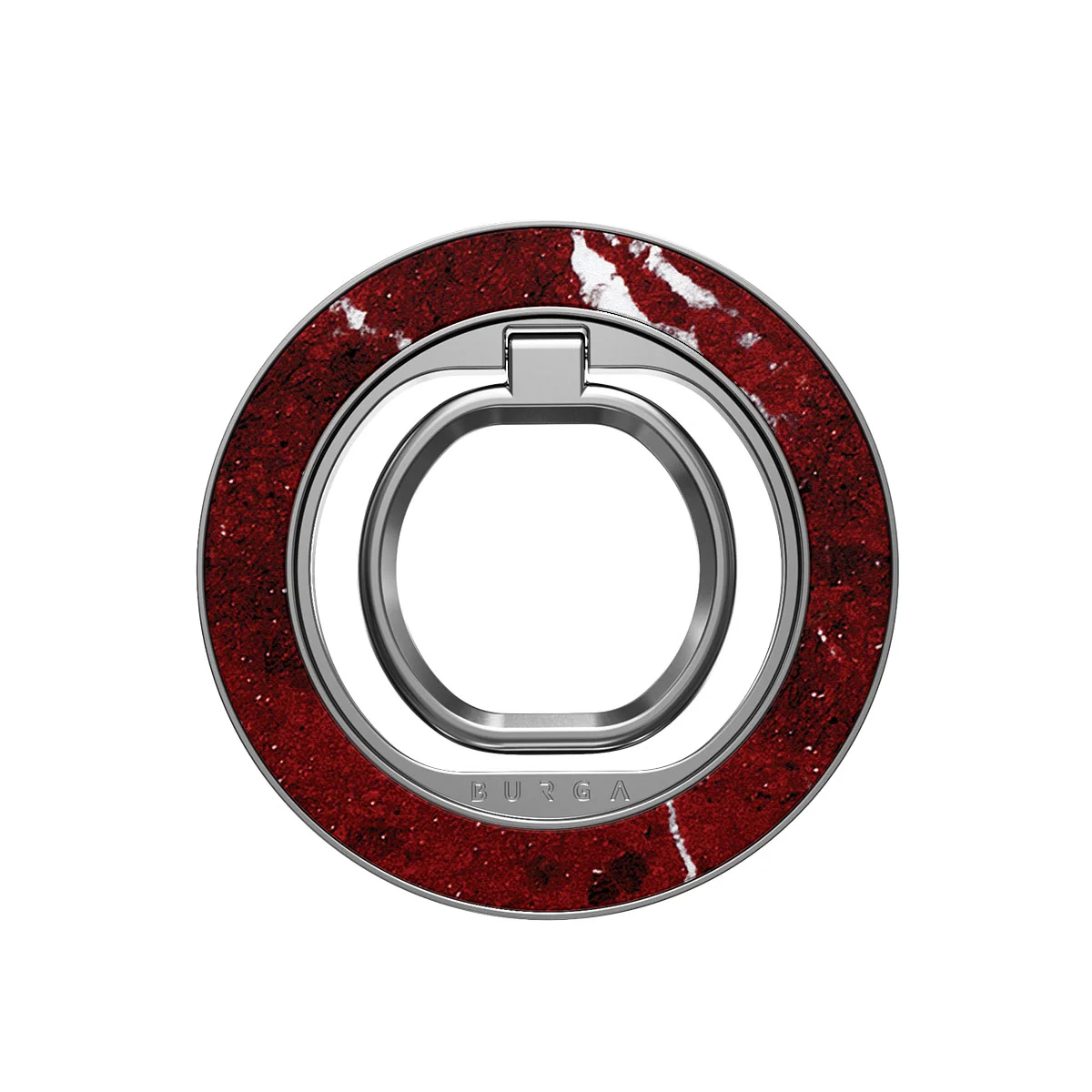 Iconic Red Ruby - Marble Magnetic Ring Holder